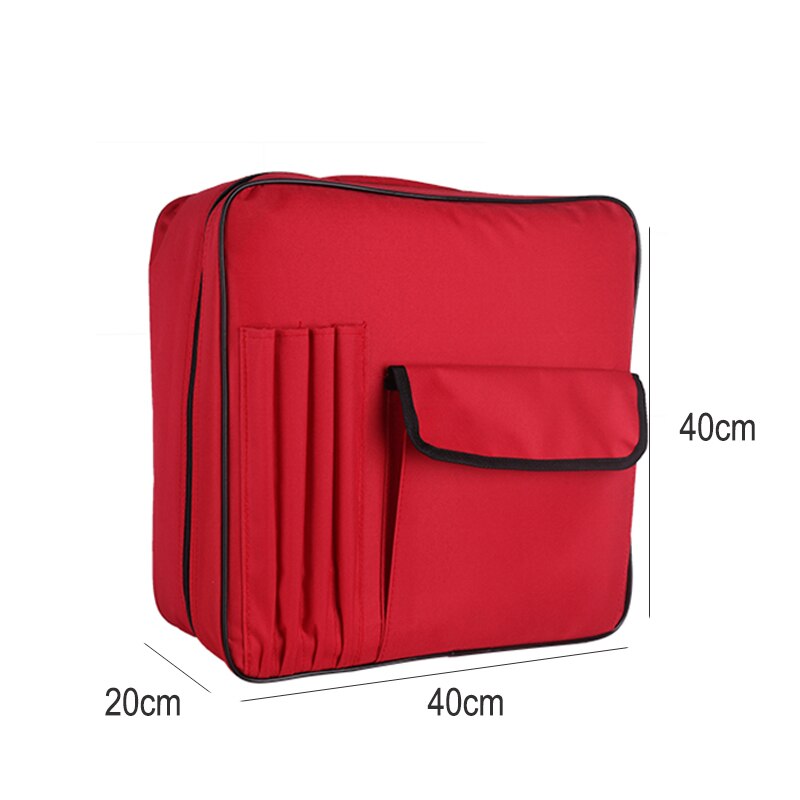 14 Inch Snare Drum Bag Backpack Case with Shoulder Strap Outside Pockets Durable