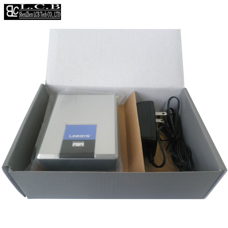 Linksys SPA2002 Unlocked 2 FXS SIP IP VoIP Phone Adapter PBX Phone Telefone Server System