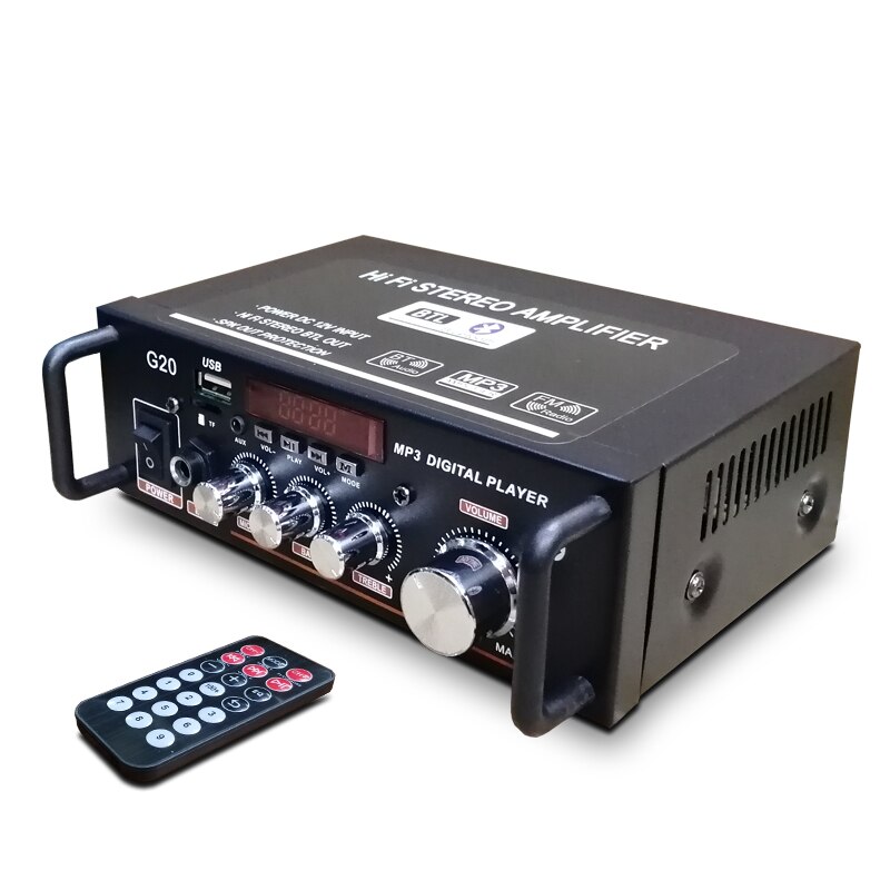 220V 600W Thuis Versterkers Hifi Subwoofer Home Theater Sound System Audio Auto Versterkers Fm Tf Aux MP3 Speler afstandsbediening