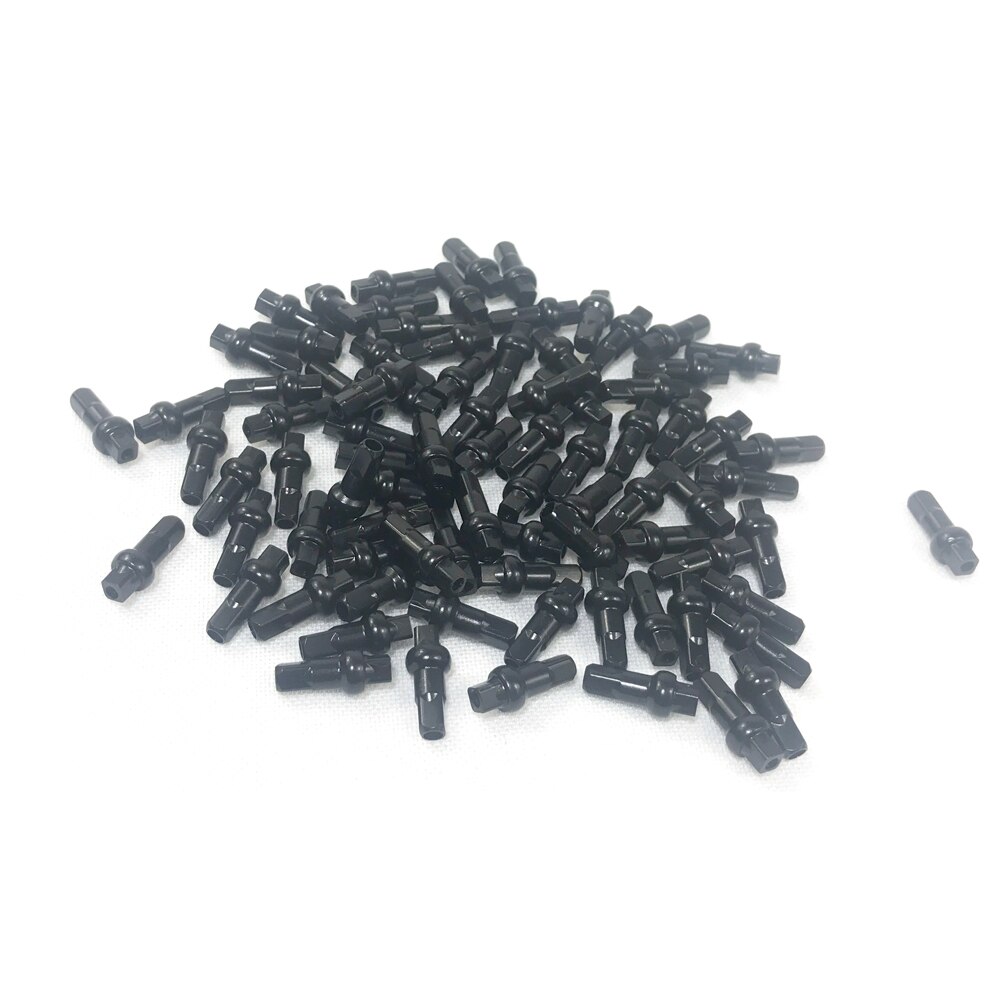 Pillar DSN Alloy Nipples Double Square 14.4mm 16mm 18mm length for 14G bicycle MTB or Road spokes Available at both black red