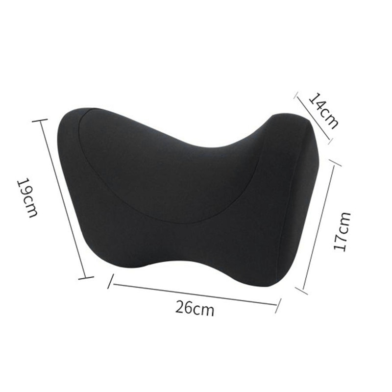 Car Headrest Neck Pillow Lumbar Pillow Seat Cervical Spine Car Car Pillow Sleeping Rest Memory Cotton