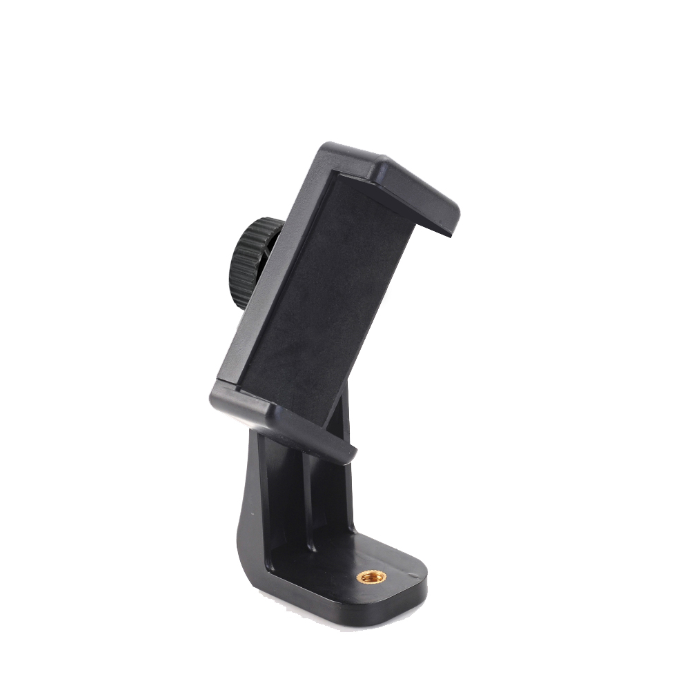 Universal Phone Tripod Mount Adapter Cell Phone Clipper Holder Vertical 360 Tripod Stand