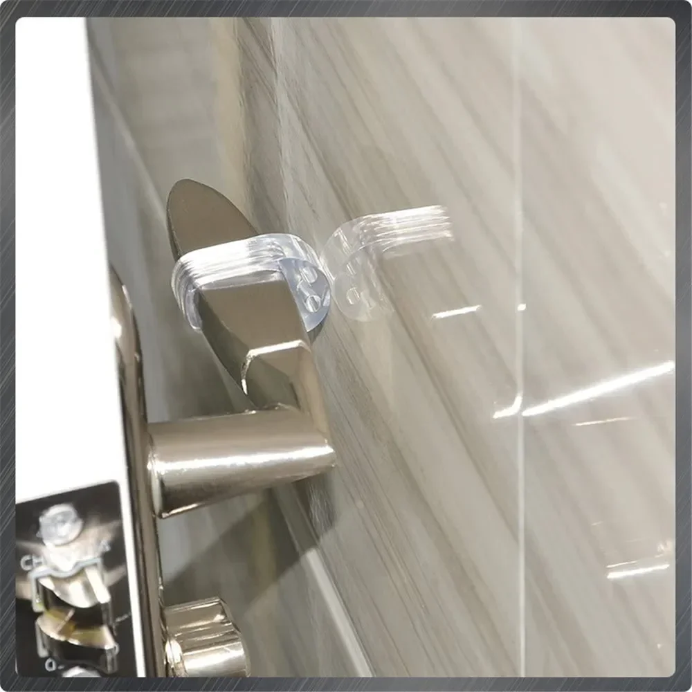 Haustürstopper, Silikon-Türstopper, Wandschutz, Silikon-Gummi-Pads, stoppt Griff, Stoßstange, Hardware-, Heimstopper, Verbesserung