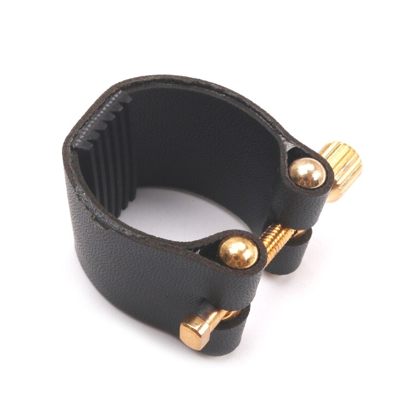 1Pc Alto Sax Ligaturen Fastener Voor Saxofoon Rubber Mondstuk Onderdelen: C