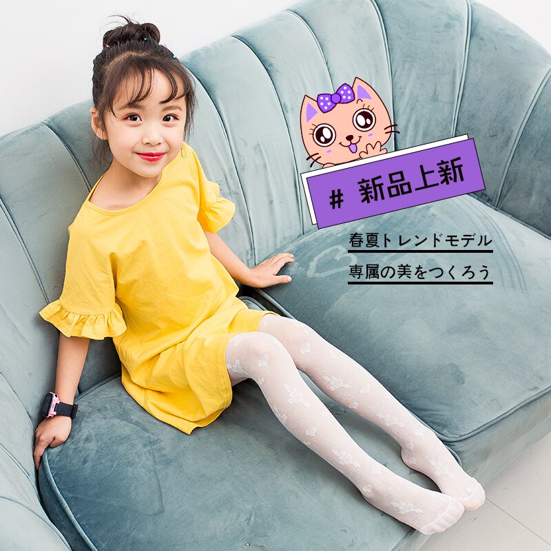 Neue mädchen Anti-hängenbleiben sonne blume strumpfhosen sommer Ultra-dünne Baby frühjahr und sommer Anti-moskito tanzen freundlicher socken