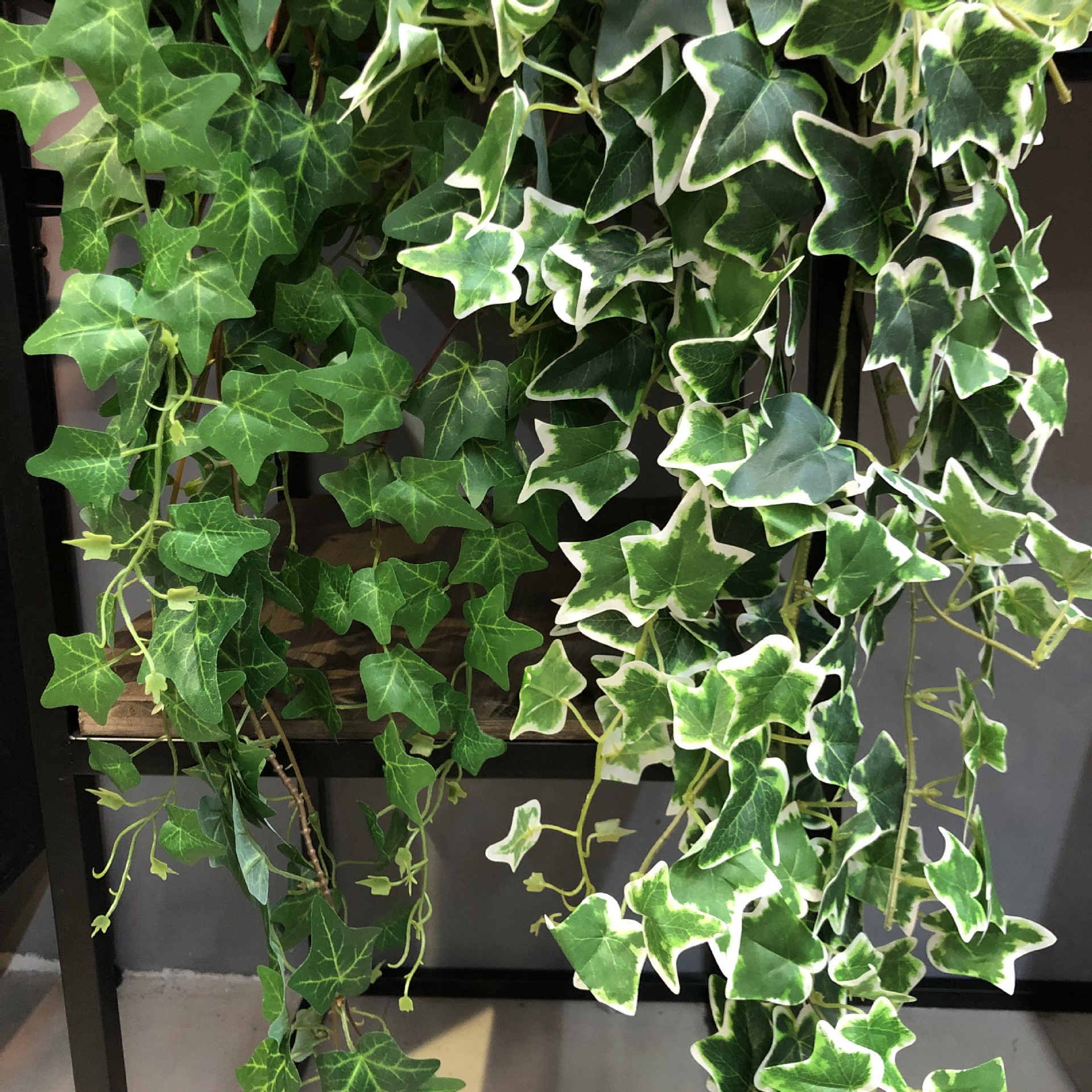 Paquete grande de plantas de vid artificiales, hiedra colgante, hojas de helecho persa, accesorios de decoración para de boda y jardín, 1 Uds.
