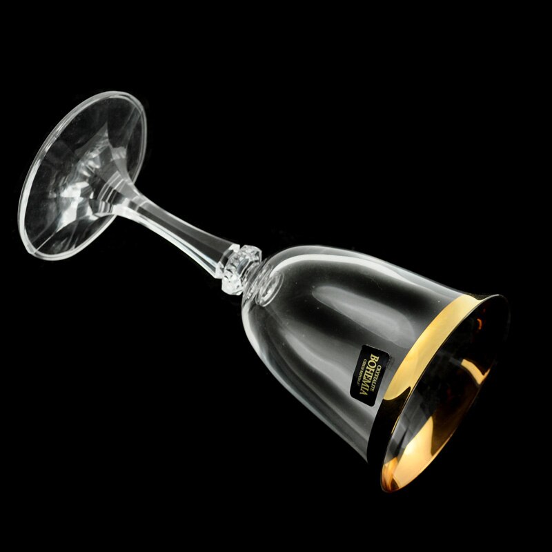 Tjeckisk importerad bohemia bohemia kristallglas bankett glas champagne glas champagne kopp