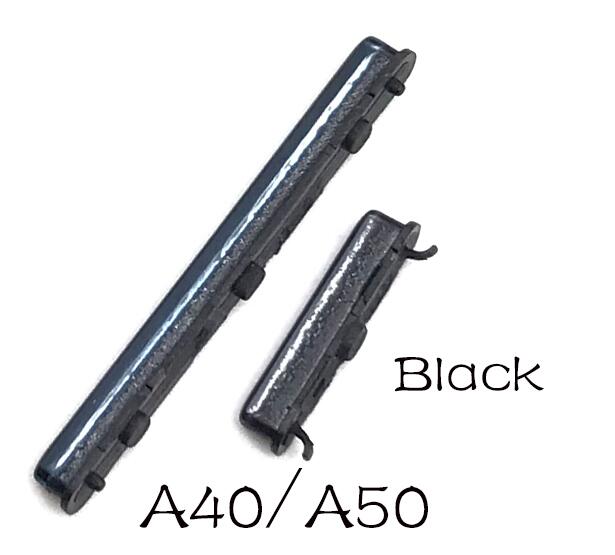 Seite Power-Taste + Lautstärke Taste Für Samsung A10 A105F A20 A205F A30 A305F A40 A405 A50 A750 Ersatz Teile: A40 A50 Black