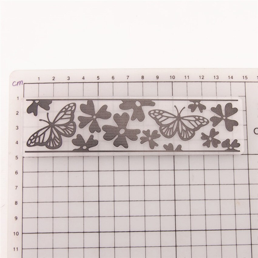 Plantilla de mariposa voladora de plástico de Pascua, álbum de tarjeta de papel artesanal, decoración de boda, carpetas en relieve