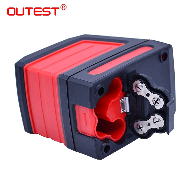 OUTEST Red/Green Light Level Marker Line Projector 2 Cross Line IP54 Lazer Nivel Diagnostic Tools Leveling construction tools