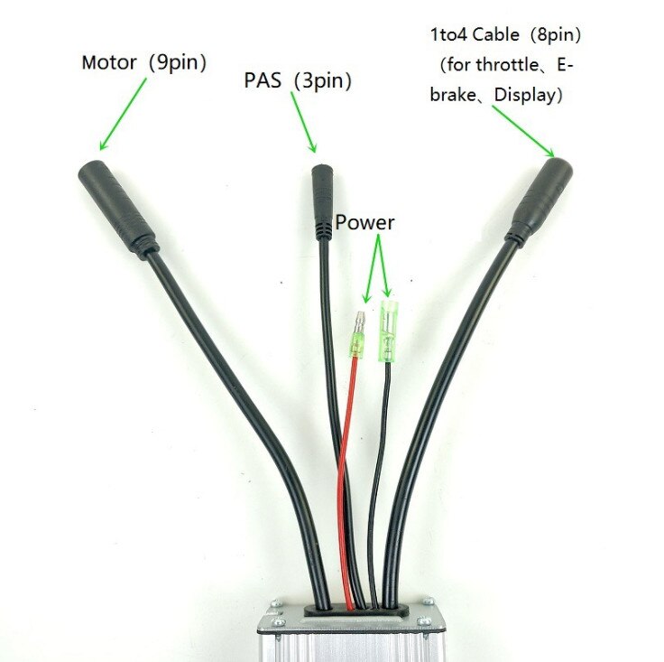 KT36ZW KT48ZW electric bike controller for 250W 350W 500W motor