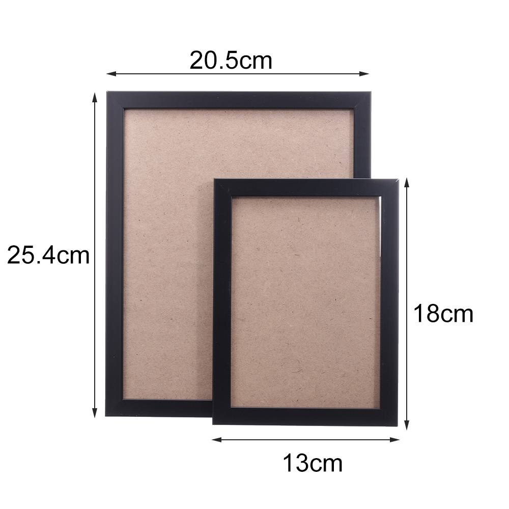 11Pcs DIY Wall Hanging Photo Frame Set Modern Art Home Decor Bedroom Living Room Wall Decoration Family Picture Display