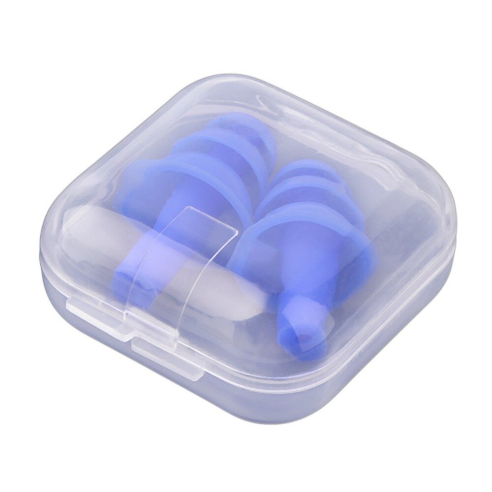 Silicone Sleeping Ear Plugs Anti Noise Snoring Earplugs Comfortable For Sleeping Noise Reduction Health Care Accessory
