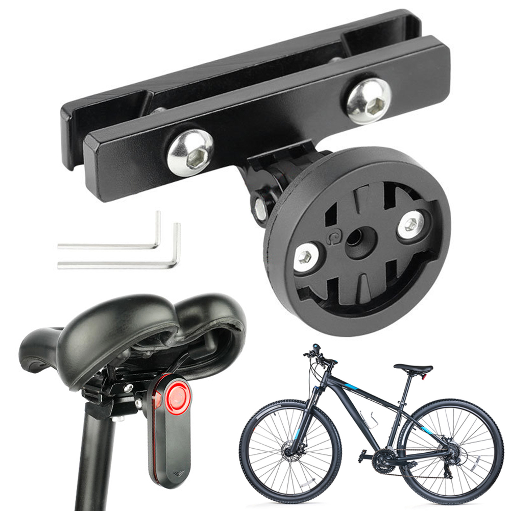 Cykel baklykta sadelstolpe fäste aluminiumlegering cykel baklykta sadelstöd cykling actionkamera fäste cykeltillbehör