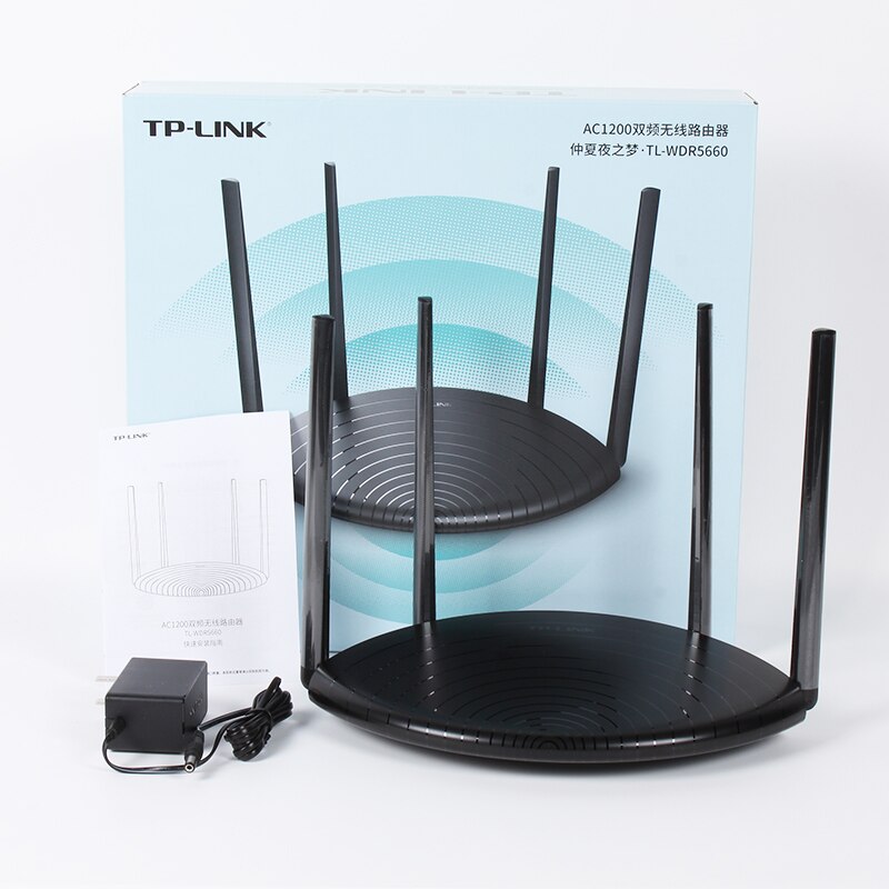 TL-WDR5660 TP LINK WiFi router Wireless Home Routers TP-LINK AC1200M Wi-Fi Repeater Dual-band routers Network Router