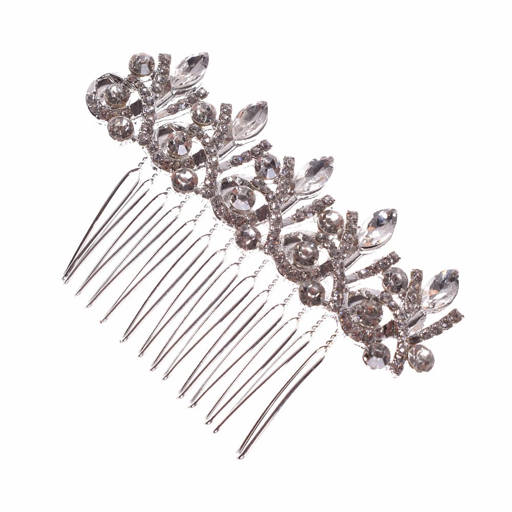 Épingle à cheveux, accessoires de mariage, Clips, cristal romantique, perle fleur, strass, diadème, couronne de mariée, peigne