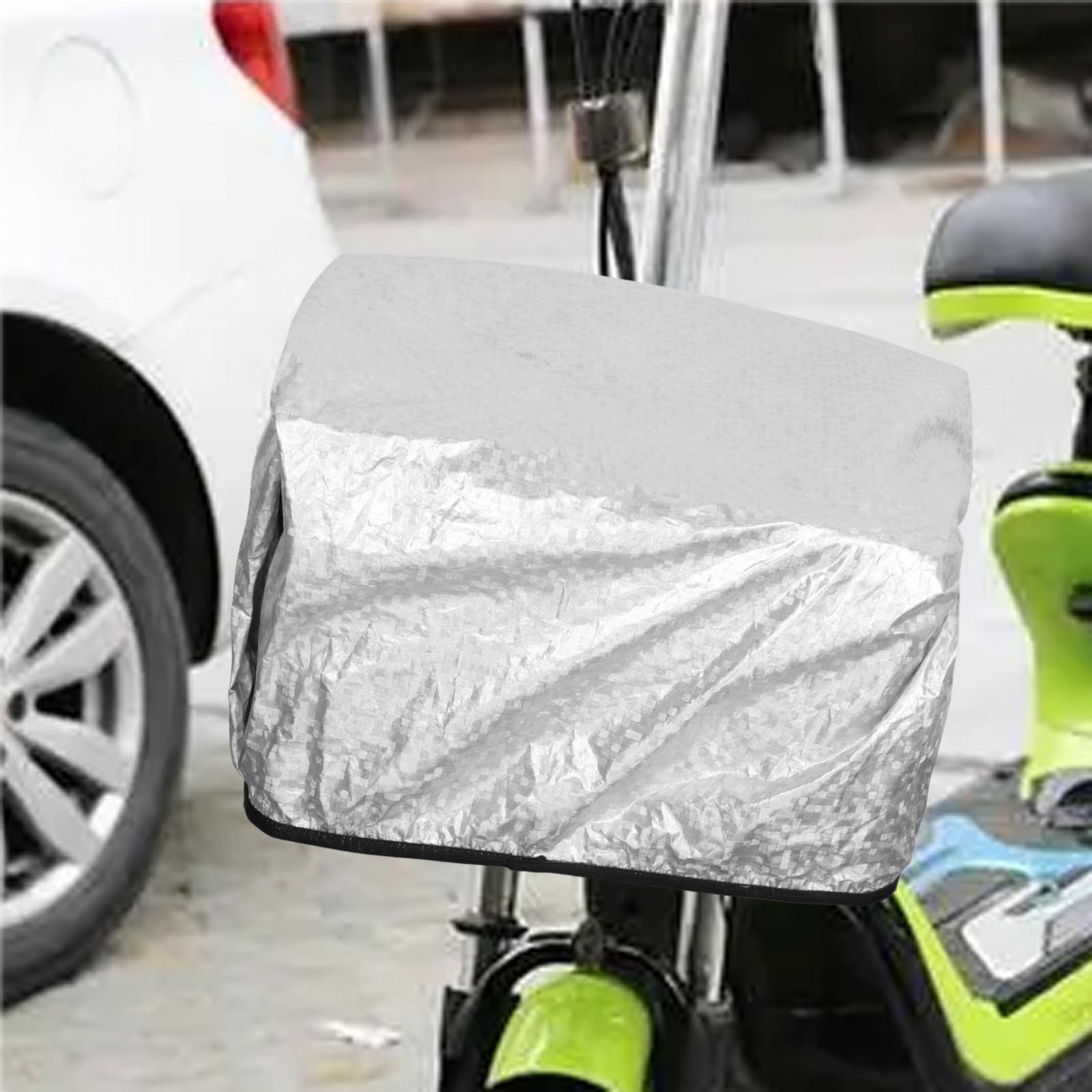 Wasserdichter Fahrrad-Fronkorb-Einsatz, Regenschutz, Fahrradkorb-Abdeckung, Korb-Einsatz für Dreiräder, Motorräder, Mountainbikes