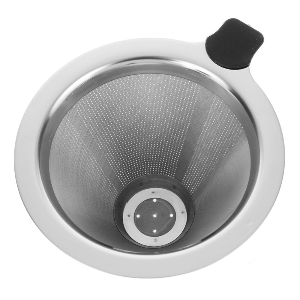 Hoge Temperaturen Glas Koffiezetapparaat Koffiepot Espressomachine Met Rvs V60 Filter Pot
