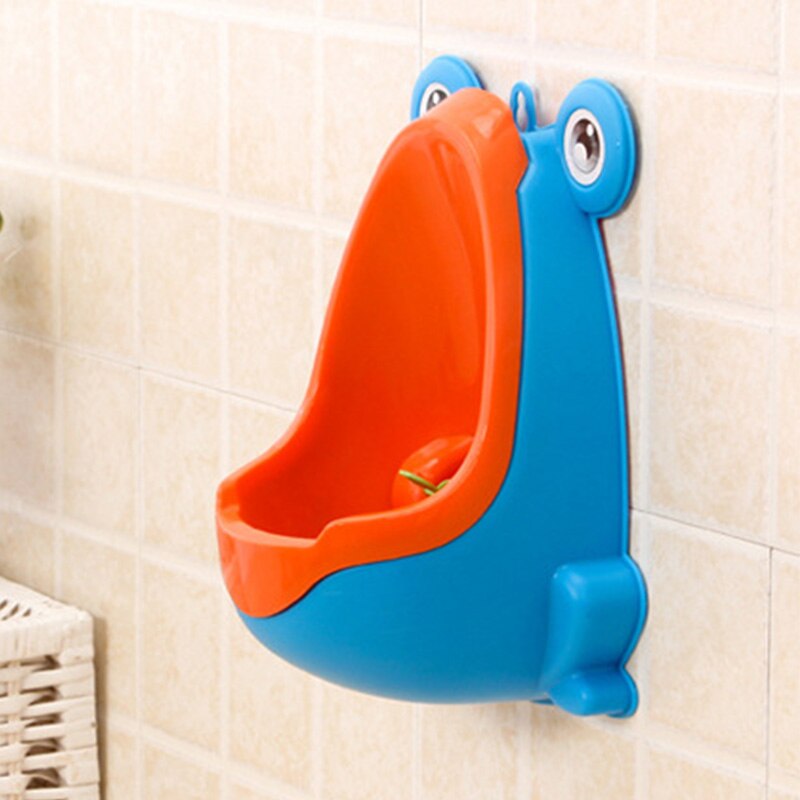 Frog-orinal de baño para bebé, orinal de entrenamiento para niños, inodoro infantil, orinal de viaje montado en la pared