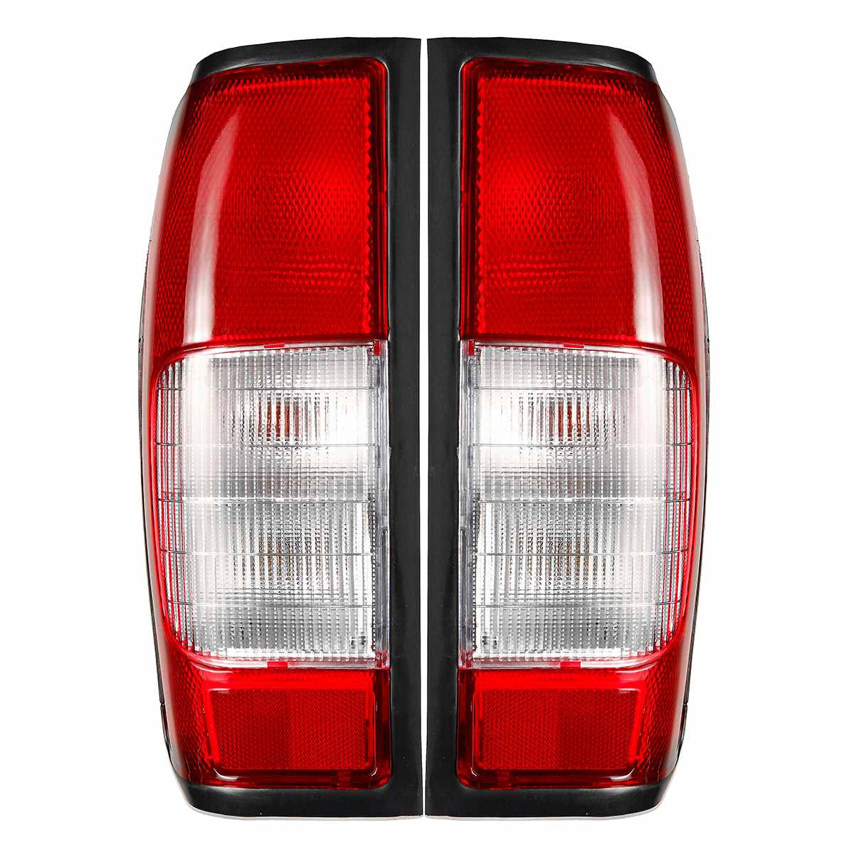 2PCS Car LED Red Tail Light Brake Lamp Signal For Nissan Navara D22 D23 Pickup 1998 1999 2000 2001 2002 2003 2004 w/ Bulbs: Pair