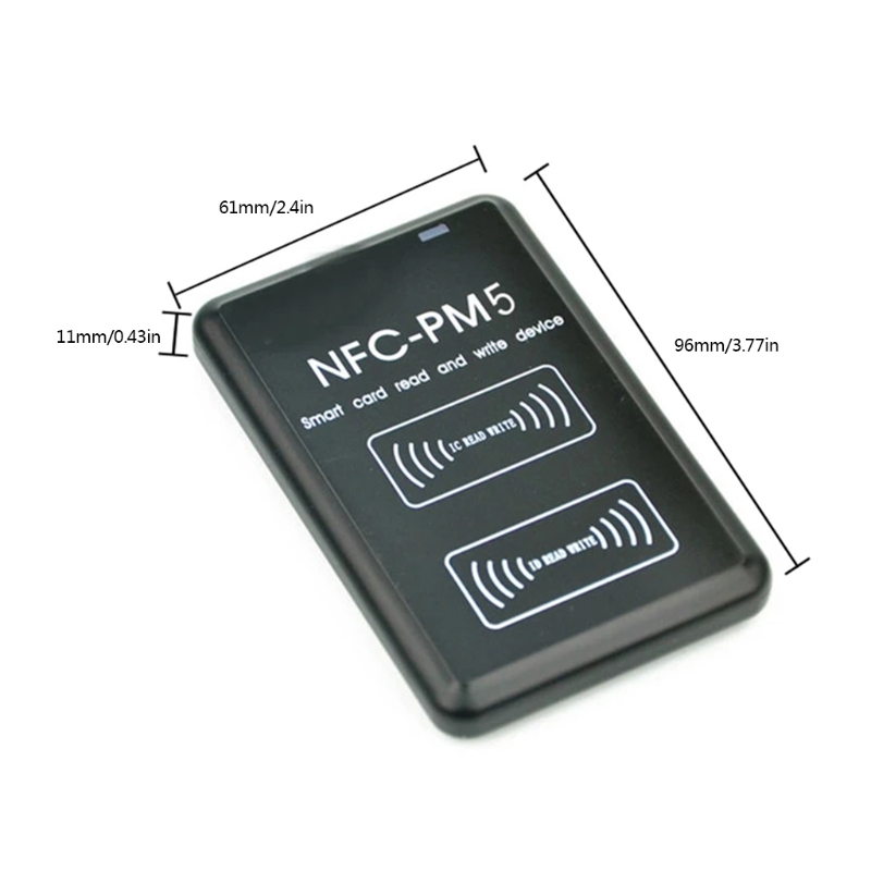 9- frequenz-nfc-rfid-kartenkopierer, -leser, -schreiber und -duplikator für ic-id-karten, tragbarer smartcard-mifare-kartenreplikator