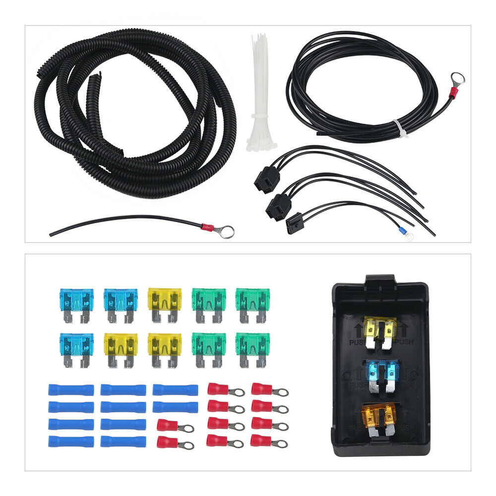 Universal Wire Harness Muscle Car Rod Street Rat With Fuse Box AssemblyUniversal 14 Circuit Fuse Car Accessories