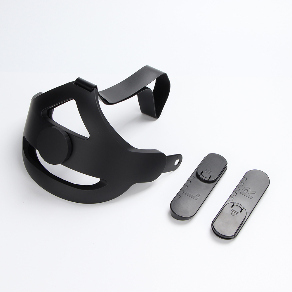 Oculus Quest 2 VR Elite Adjustable Head Strap Oculus Quest 2 Halo Strap Increase Supporting Improve Comfort-Virtual Accessories: type  Black