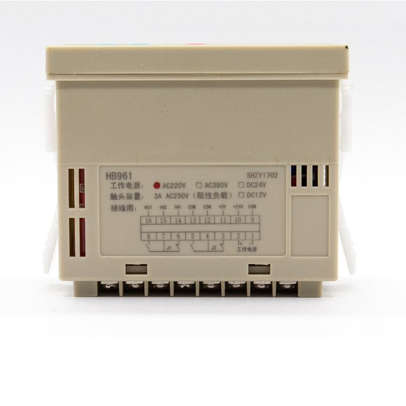 Digital LED counter grating encoder display meter