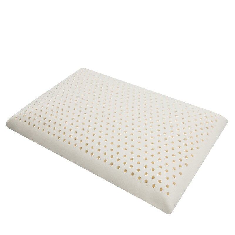 Peanut form naturlig latex pude store partikler seng massage puder til sovende naturlige gummi ortopædiske puder til voksne: Uden pudebetræk