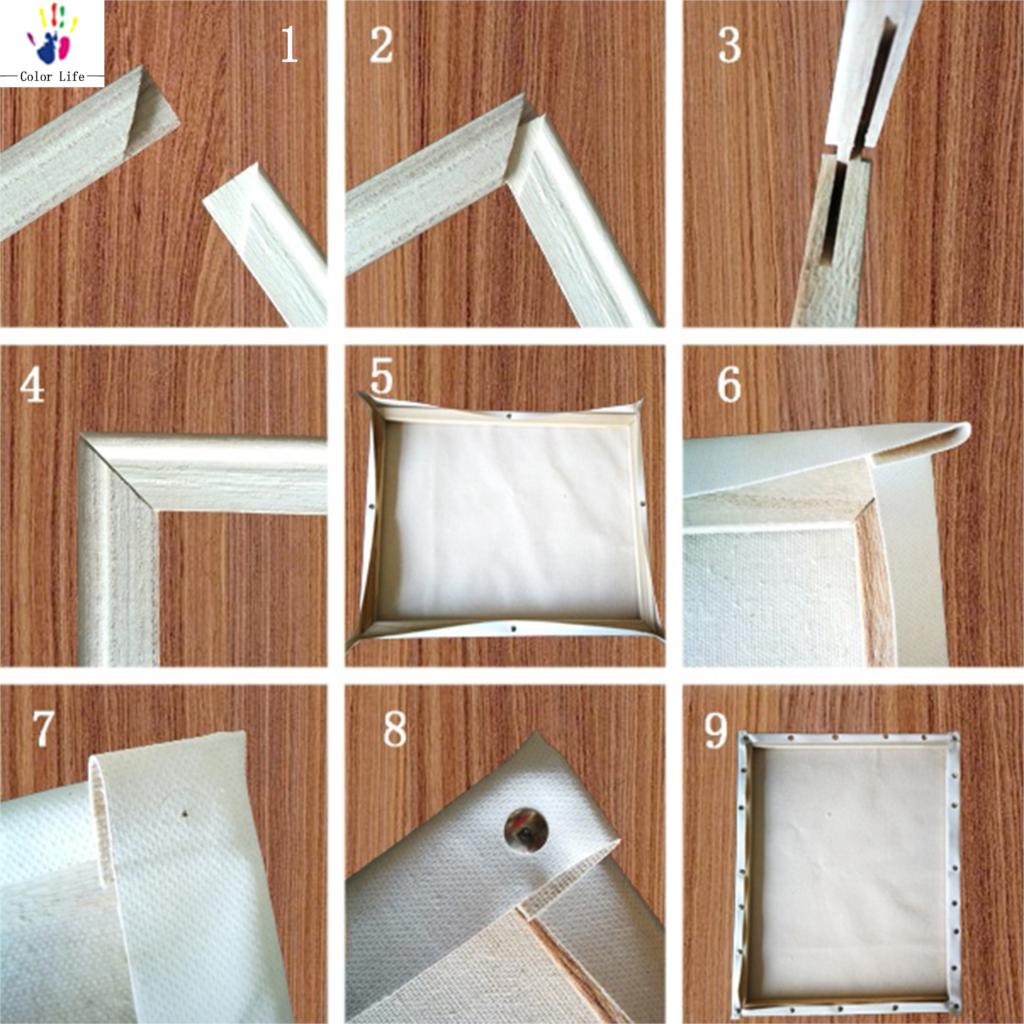 DIY colorings pictures by numbers with Self portrait picture drawing Relief painting by numbers framed Home