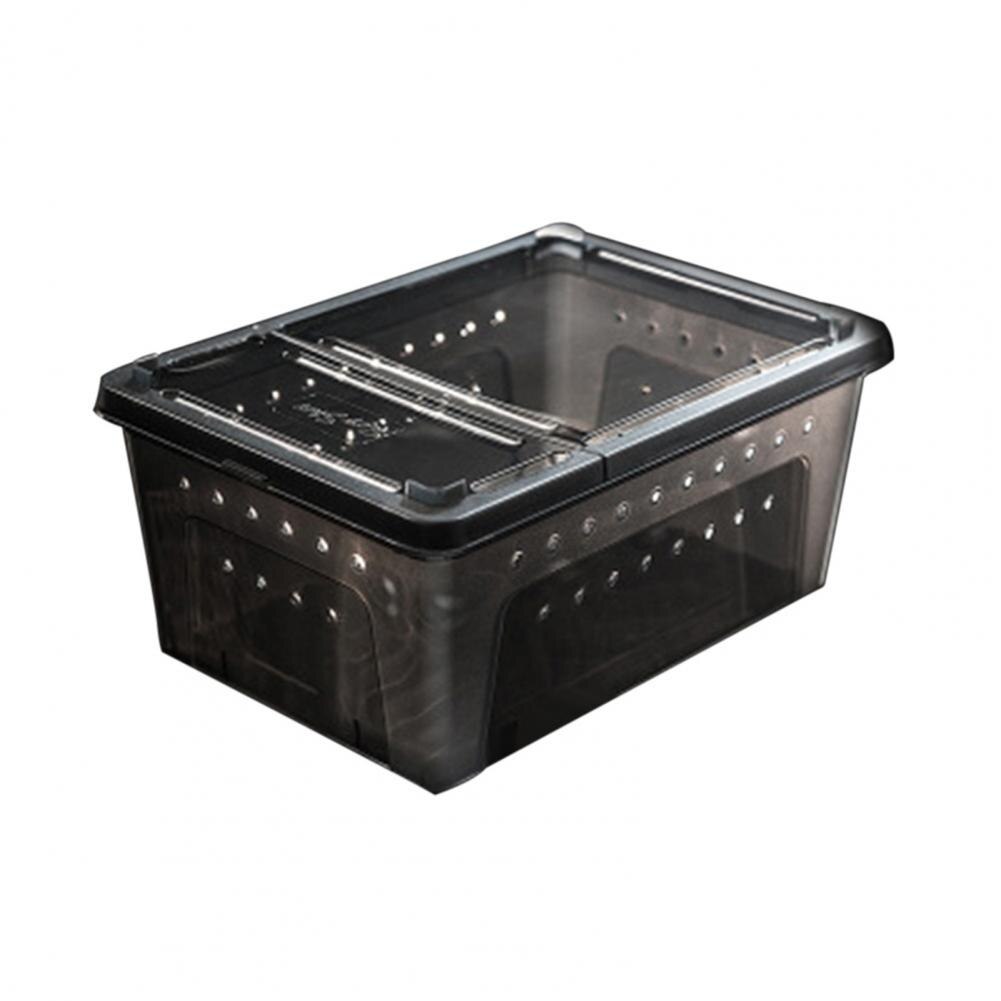 Popular Feeding Box Excellent Clarity Plastic Hatching Box Breeding Box Case for Snake Breeding Box