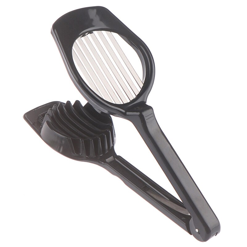 Handheld Ei Slicer Paddestoel Tomaat Snijmachine Voor Keuken Groentesnijder: Black