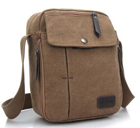 Oiseaux volants! Hommes sacs de messager sac à bandoulière offre spéciale sacs en toile de hommes voyage hommes sac de: Café