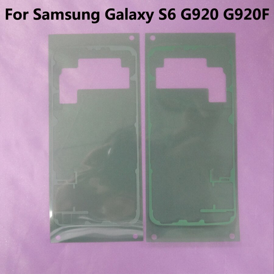 2Pc Battery Dock Back Cover Sticker Glue Tape Adhesive for Samsung Galaxy S6 S7 S8 S9 edge S8 S9 Plus Note 5 8 9 A510 A520 A530