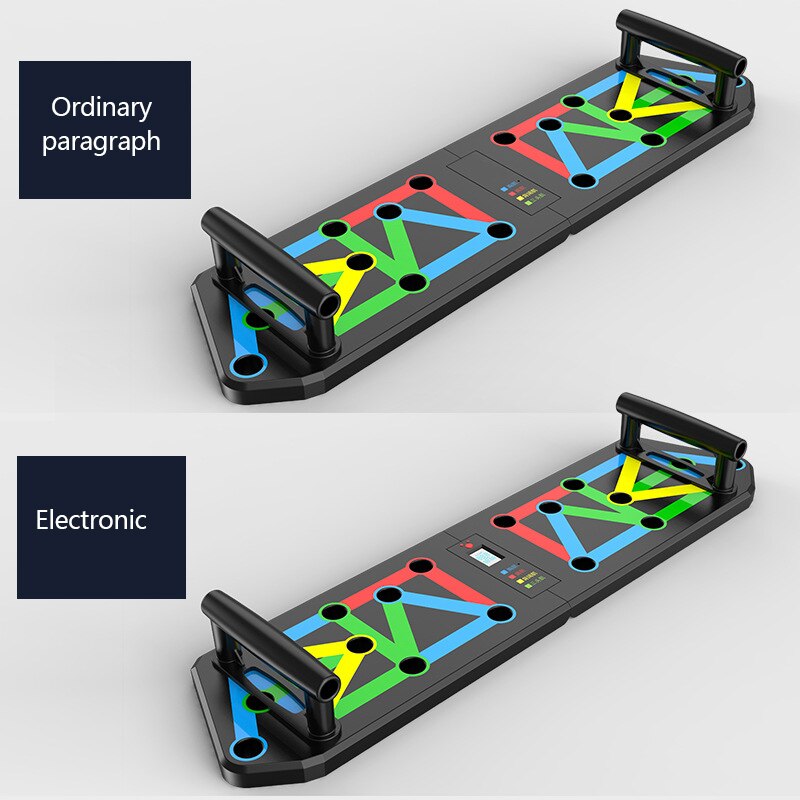 Push-up Bracket Fitness Equipment Home Chest Muscle Training Exercise Portable Folding Push-up Board
