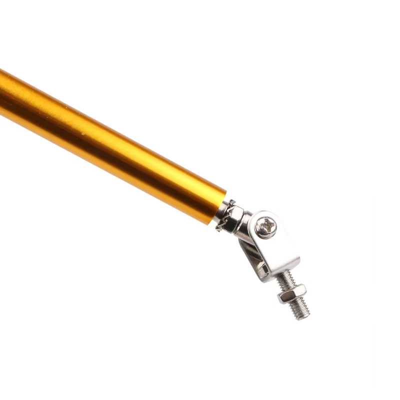 2psc 150Mm Universele Auto Splitter Staven Racen Verstelbare Voorbumper Lipsteun Steunsteun Beugel Trekband Pull Bar Kit