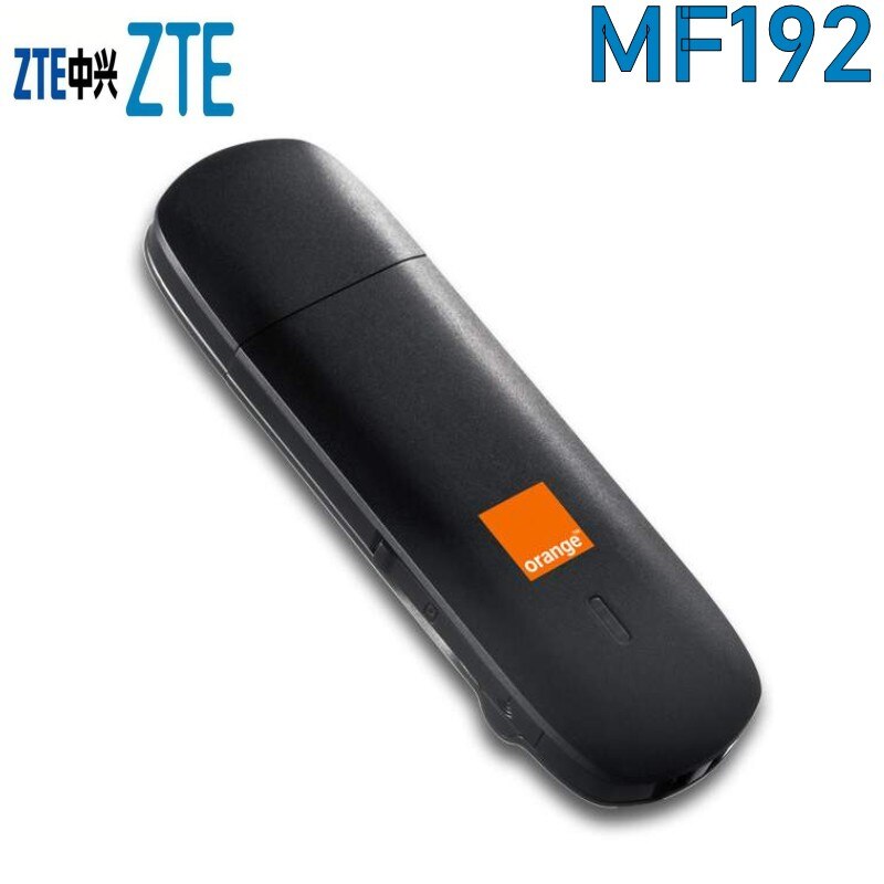 ZTE MF192 Modem USB HSUPA 7.2 Mbps-Zwart