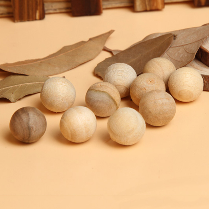 6 stuks/zak houten mottenballen natuurlijke kamferballen kleding schimmelwerend voorkomen ongedierte vochtwerend geurbestrijding