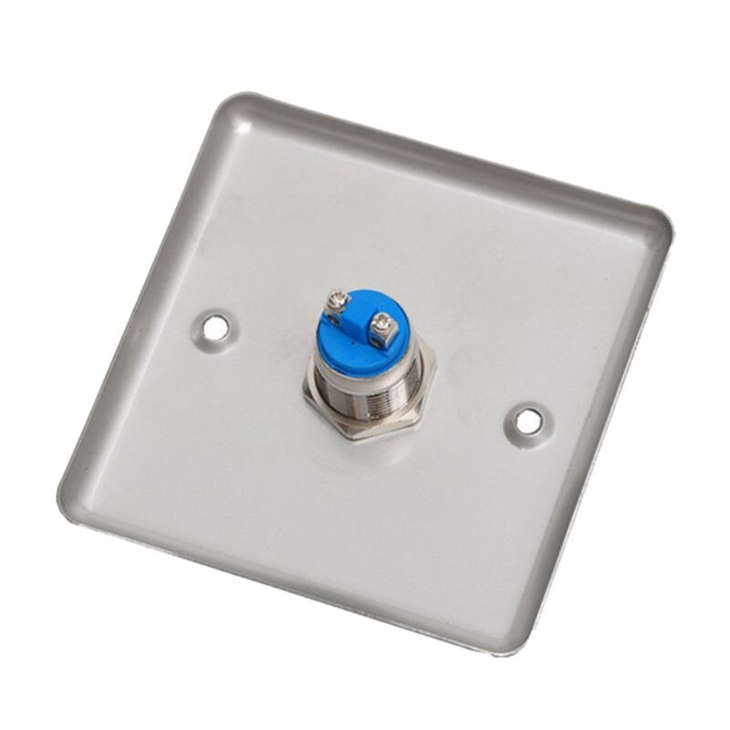 Stainless Steel Exit Button Push Switch Door Sensor Opener Release For Magnetic Lock Access Control Home Security Protection