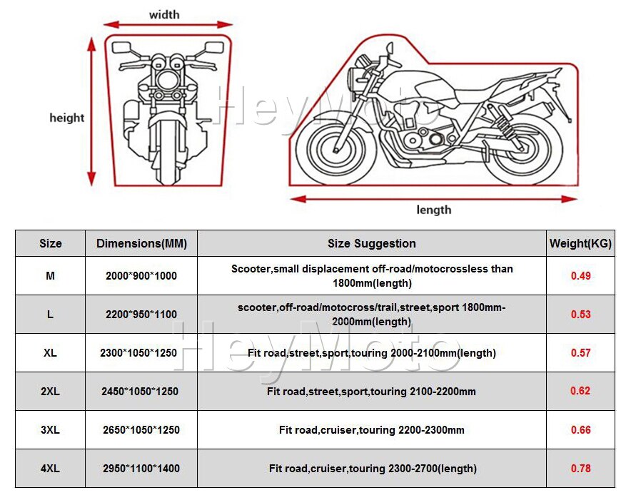 210D Wasserdichte Ich bin Freien Motorrad Moto Abdeckung Elektrische Fahrrad Abdeckungen Motor- Regen Mantel Staub Geeignet für Alle Motoren