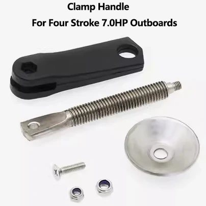 Hangkai Original zubehör für Hangkai 4-Takt 7,0 PS Außenborder Teile Schiffs motor Getriebe Gaszug Propeller Zündkerzen: YELLOW