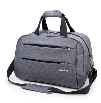 IMOK Mode Mannen Reistassen Weekend Grote Capaciteit Tas Organizer Unisex Bagage Reizen Handtassen T540: gray