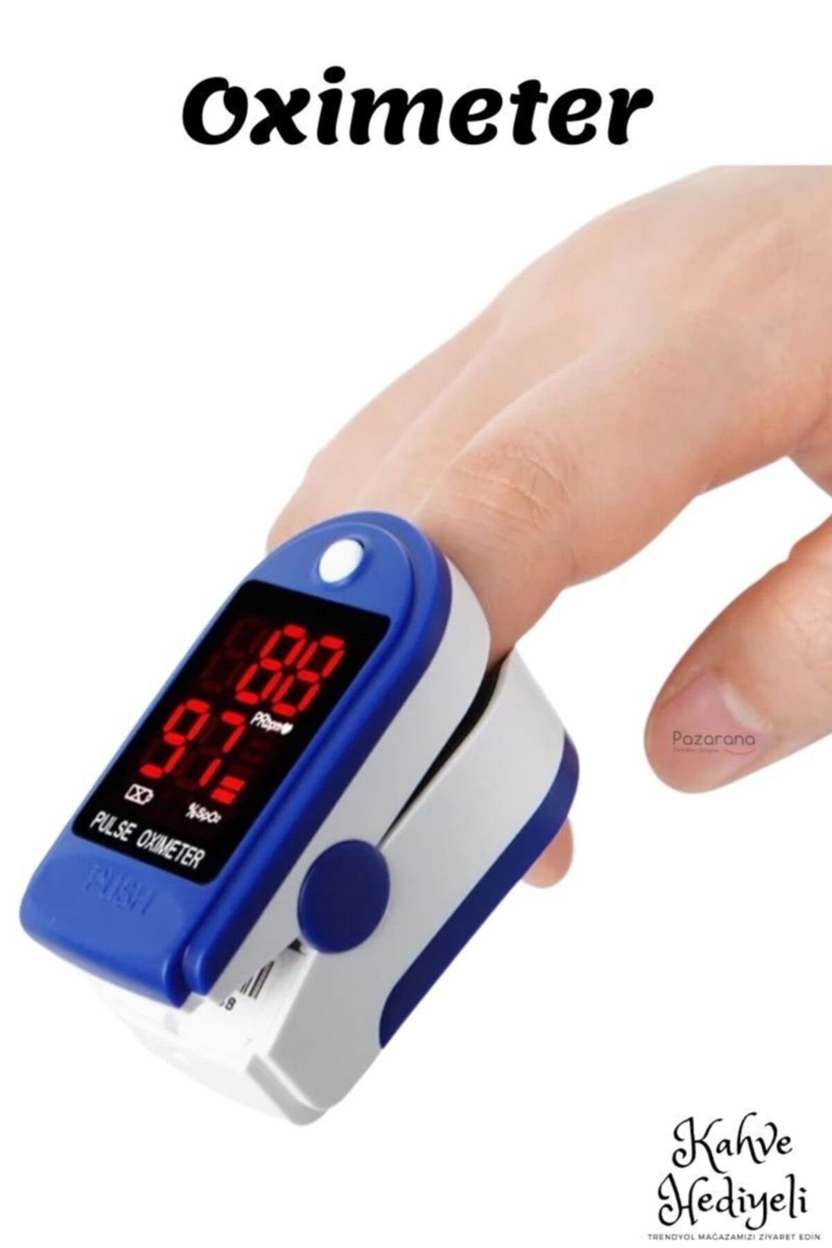 Oximetre with Heart Rate Blood Oxygen Information Blood Oxygen Measuring Instrument