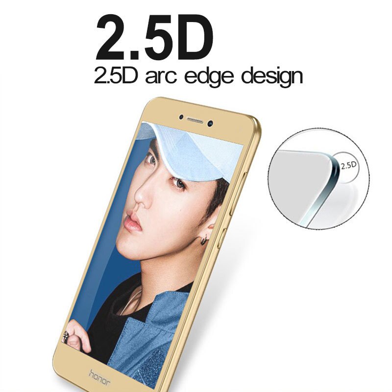 Protective glass on for huawei honor 8 lite light tempered glass screen protect cover honor 8 pro 8c 8x 8 x c safety glas honor8