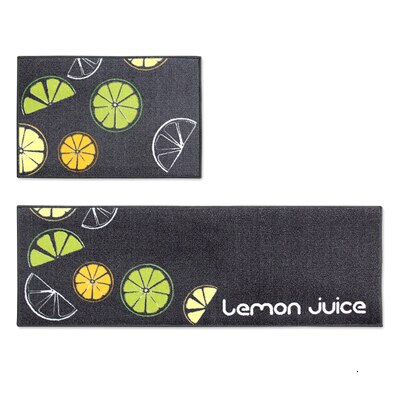 Tapis de cuisine de Style japonais | Tapis de sol 40x60cm & 40x120cm en Fiber de Polyester, fond de Latex, tapis de porte antidérapant, paillasson d'entrée: C / 40 cm x 60 cm
