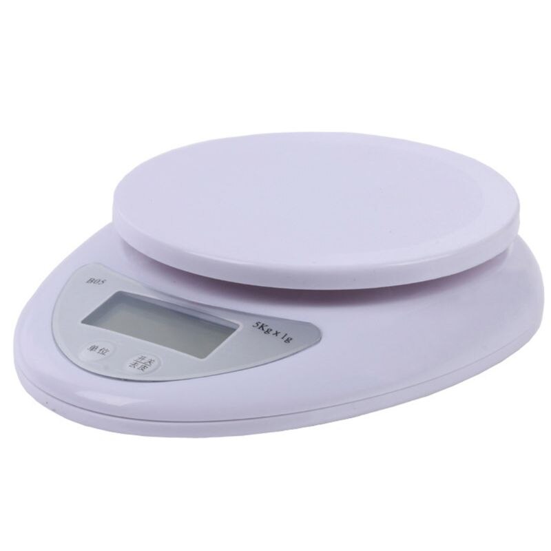 Huishoudelijke Hoge Precisie 5 Kg Digitale Bakken Schaal Draagbare Lcd Elektronische Keuken Schaal Voedsel Balans Gewicht Meting