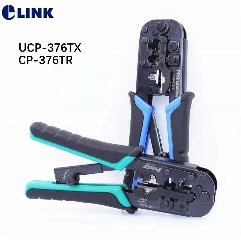 Proskit CP-376TR 4P/6P/8P Fiber Optical Modular Crimper Crimping Pliers Pro&#39;skit crimping Tool UCP-376TX ELINK