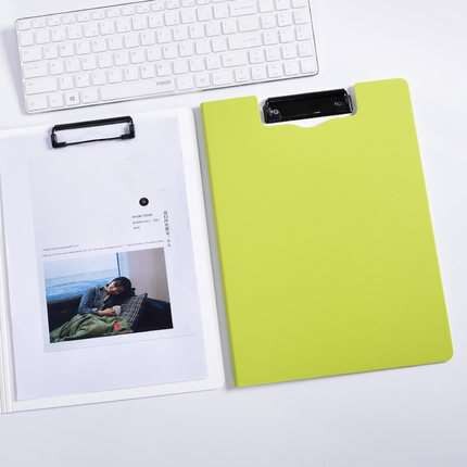 A4 folder board clip office supplies writing pad board student work folder this paper clip stationery plywood clip: NO5