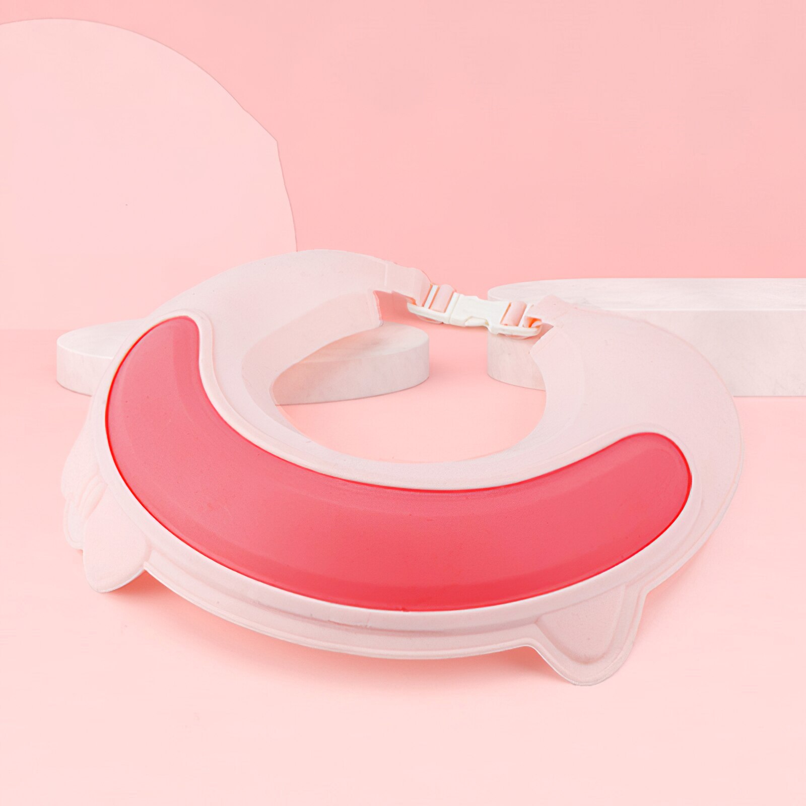 Gorro de baño protector de ducha para niños, gorra de champú ajustable para lavado de pelo, protector de ojos para bebés, a prueba de agua