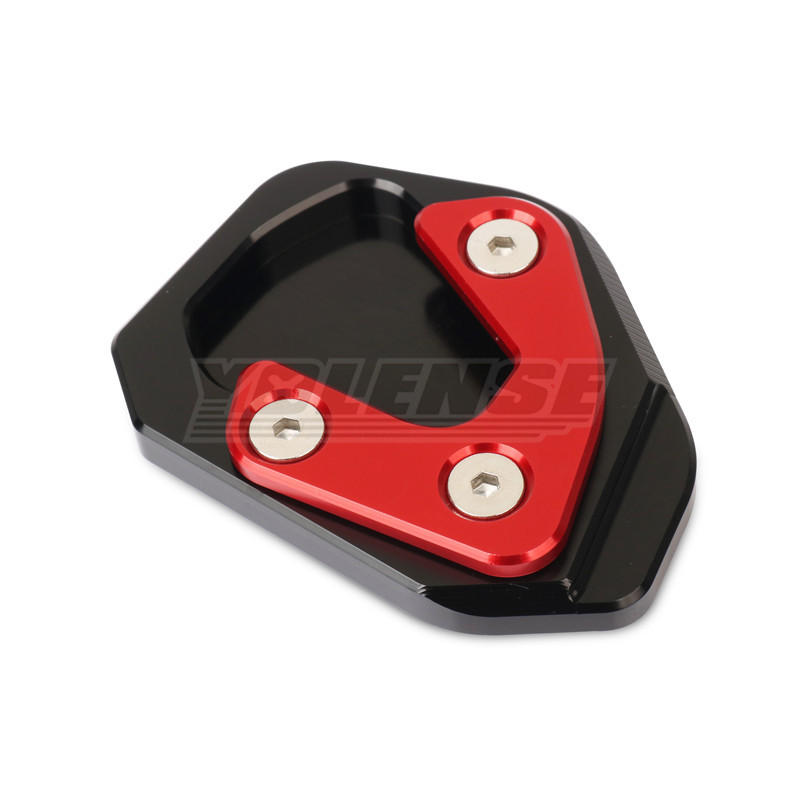 Motorfiets zijstandaard verlengstuk steunplaat vergrotingsstandaard voor qj motor srk 800rr srk 600rs srk 800 rr srk 600 rs